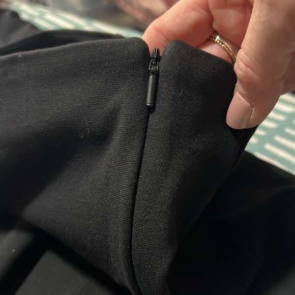 Athleta Black Siena Flare Leg Athliesure Pants Size 14Tall - Picture 7 of 11